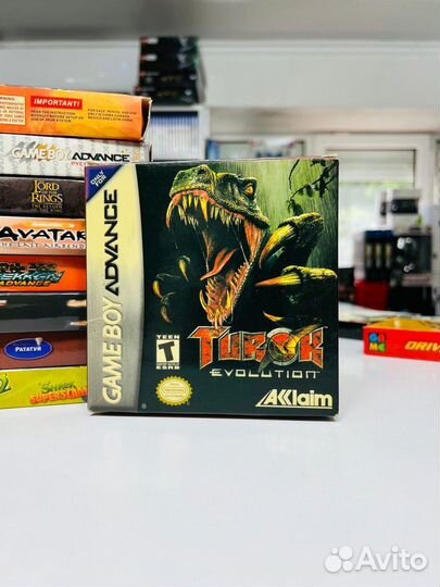 Nintendo Game Boy Advance SP Turok Evolution