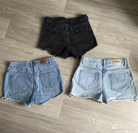 Шорты джинсовые пакетом H&M