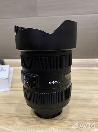 Объектив nikon sigma AF 12-24mm f/4.5-5.6