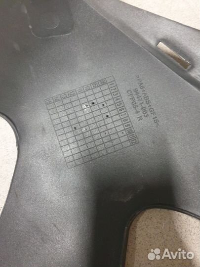 Пластик боковой правый Suzuki gsxr 1000 k5 05 06