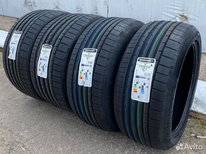 Continental ContiSportContact 6 315/40 R21 и 275/45 R21 111Y