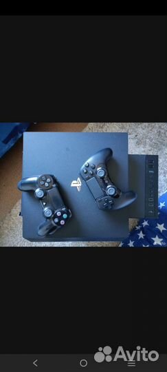Игровая приставка ps4 pro 1tb