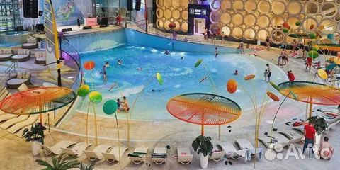 Посещение Аквапарк Лужники выходные 120 мин взросл