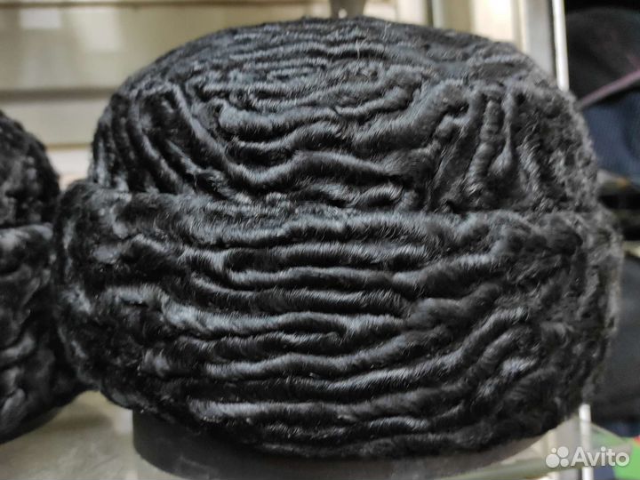 Каракулевая шапка ушанка папаха кепка каракуль