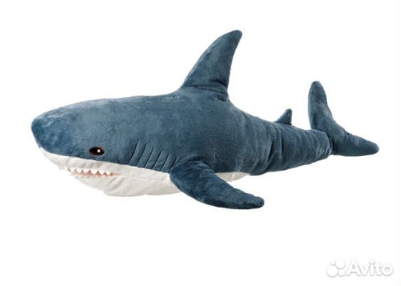Мягкая игрушка Акула 140см из икеи