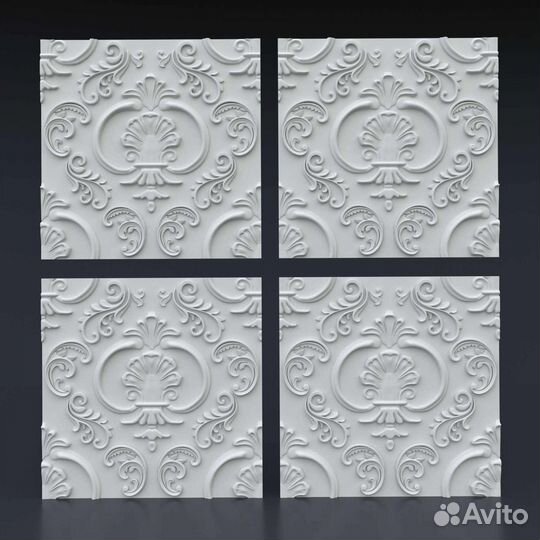 Гипсовая 3D панель 