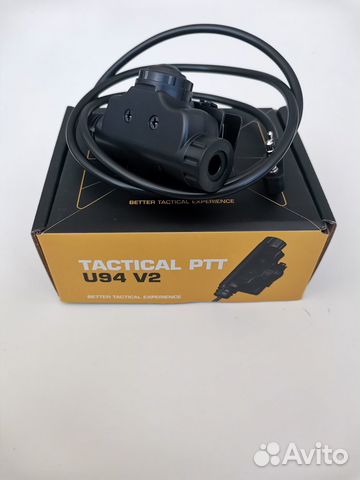 Кнопка PTT U 94 V2 для тактических наушников