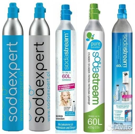 Заправка баллонов для сифононов SodaStream