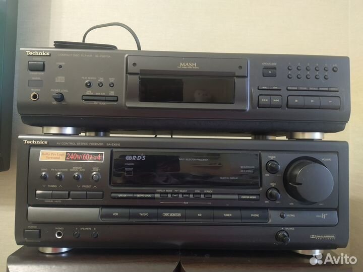 Стерео ресивер Technics SA-EX510 AV control