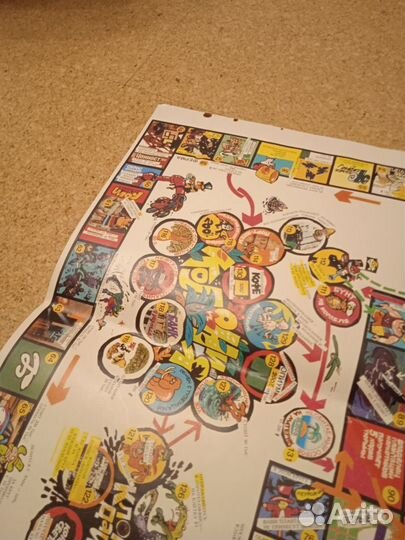 Настольная игра комикс Вестерн оригинал 90-е