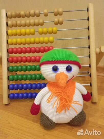 Вязаные игрушки ручной работы