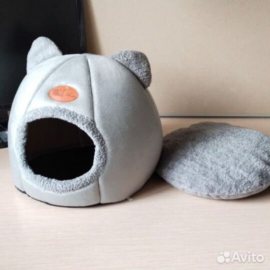 Домик для кошки,кота,котят мягкий. Размер средний