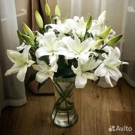 Букеты из лилий