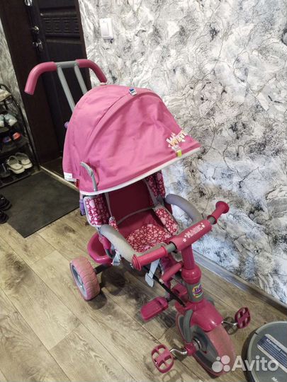 Велосипед детский с ручкой