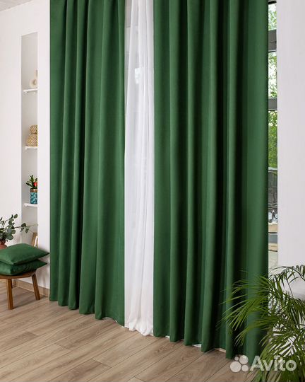 Шторы канвас Эдем готовые и на заказ