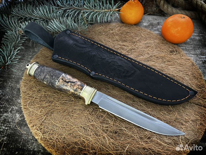 Финка охотничья из стали к340