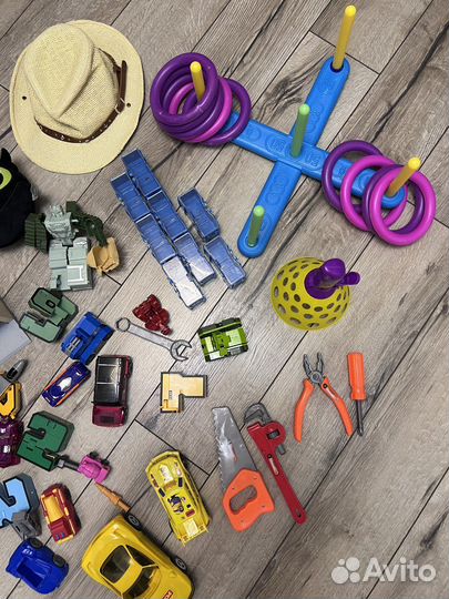 Игрушки для мальчика пакетом