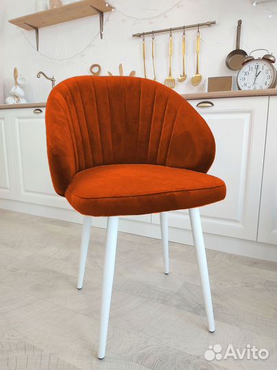 Стулья для кухни обеденные мягкие велюр