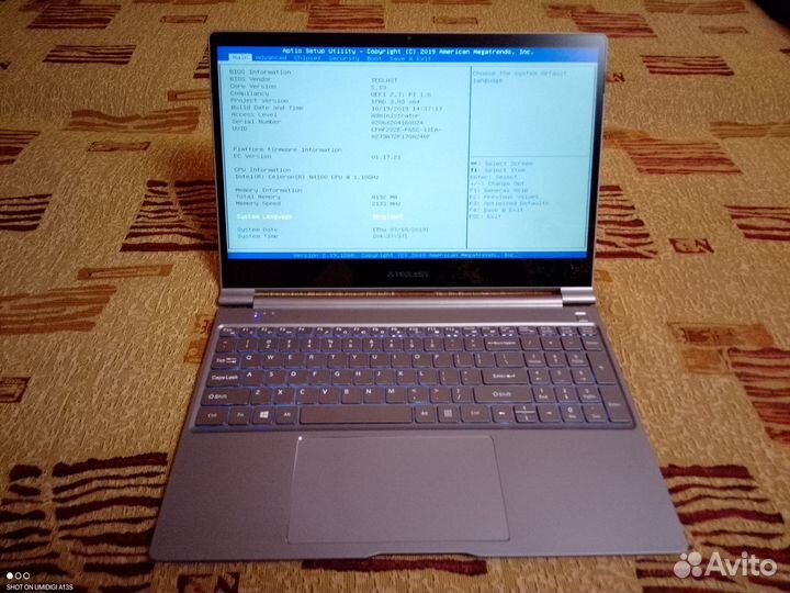 Ноутбук Teclast F15