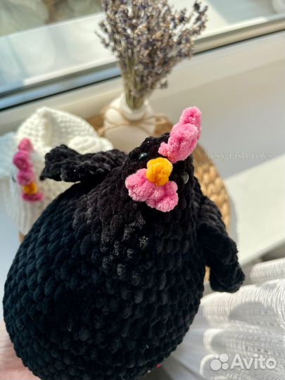 Курочка (вязаные игрушки)