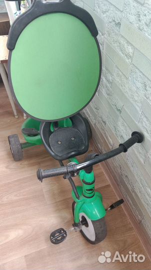 Велосипед коляска с ручкой