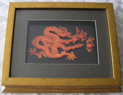 Ключница с драконом. Подставка для мелочи