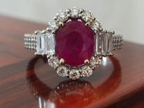 Verdi jewellery кольцо С рубином