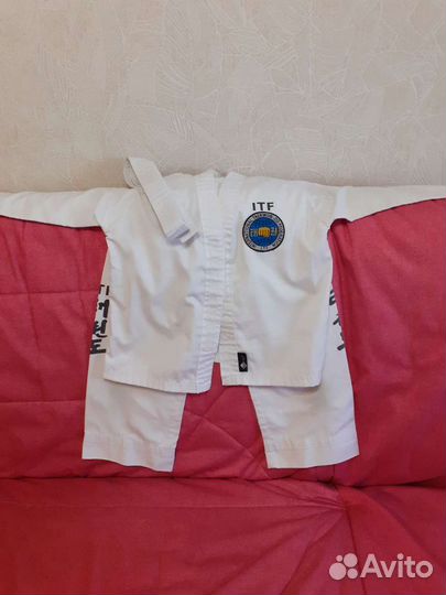 Костюм для тхэквандо 5-6 лет