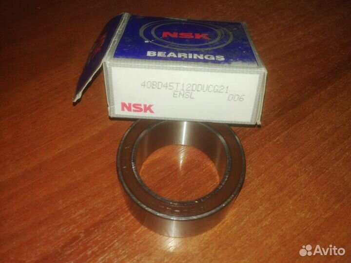 Подшипник компрессора кондиционера 40*57*24