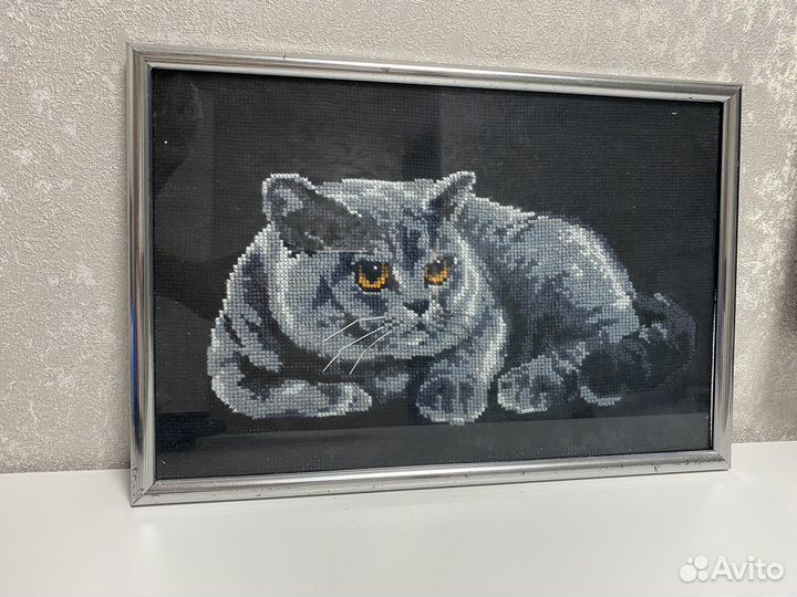 Вышивка крестиком готовая