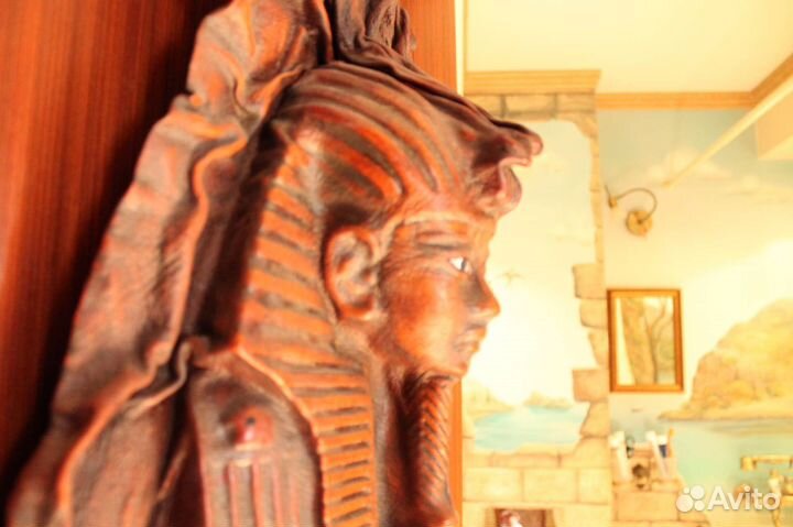 Панно из кожи верблюда