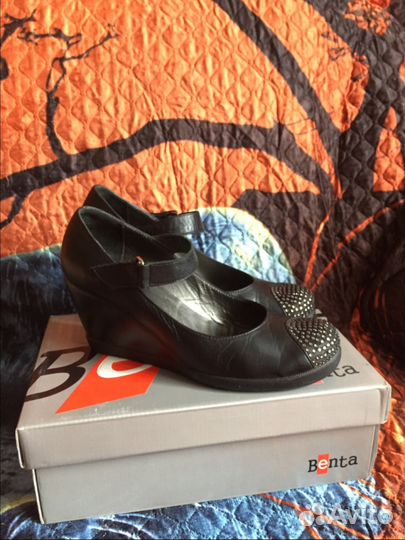 Туфли кожаные