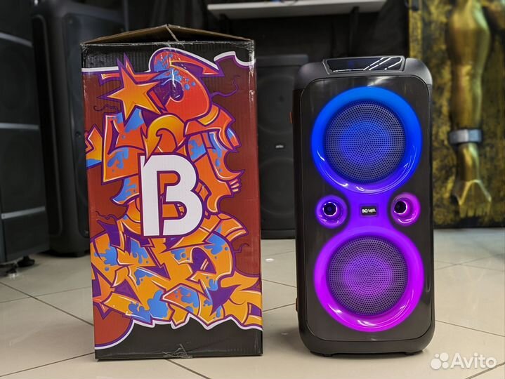 Колонка BQ 350 ватт Bluetooth