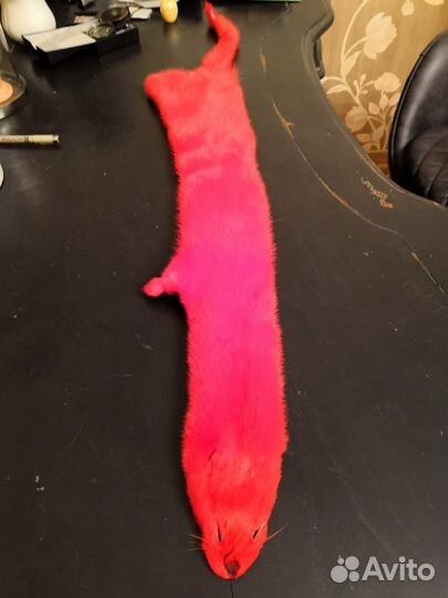 Норка красная чулок