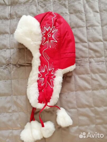 Шапка ушанка для девочки