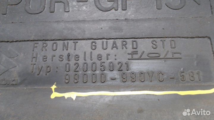 Защита бампера Suzuki Jimny, 2004