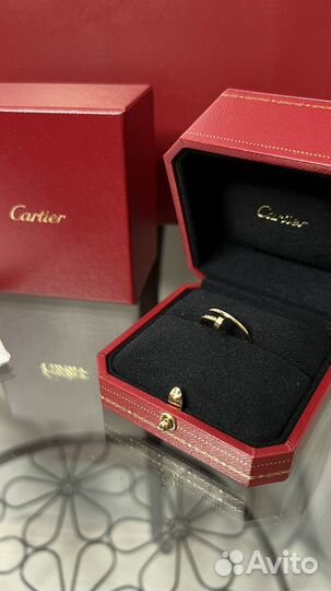 Cartier кольцо в наличии гвоздь оригинал