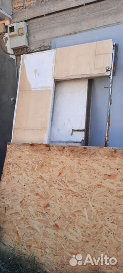 Ворота гаражные металлические бу