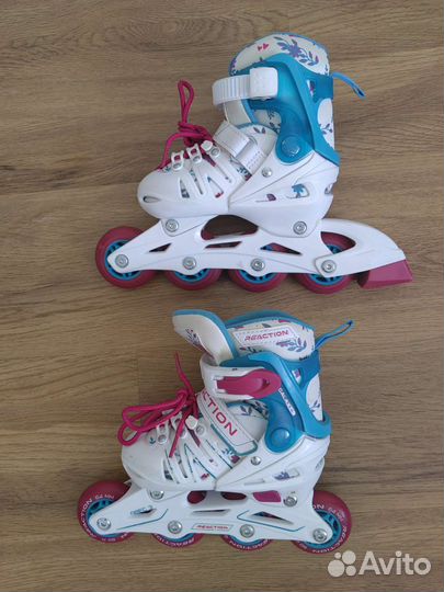 Роликовые коньки детские раздвижные