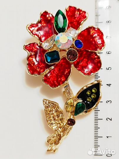 Крупная Брошка Флуира