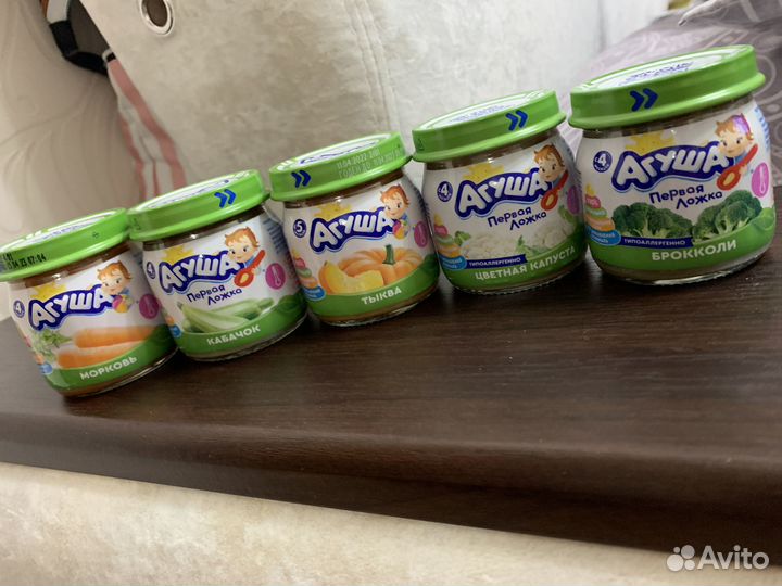 Продаю детское питание пюре, каши