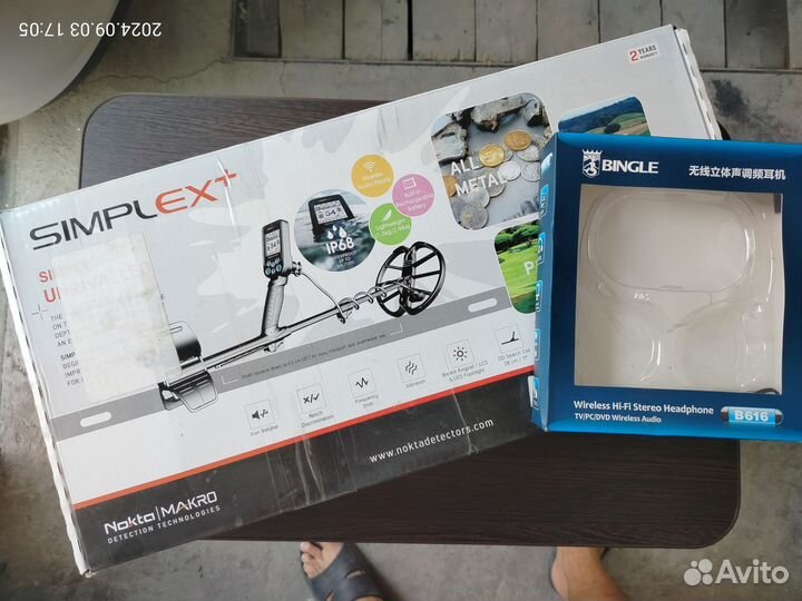 Металлоискатель nokta makro simplex plus