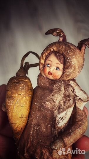 Ватная игрушка «Зайка»