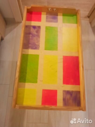 Поднос деревянный