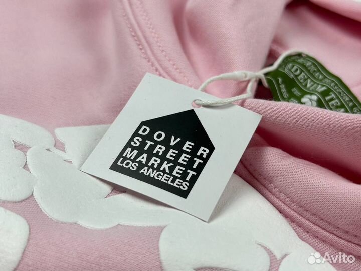 Худи Denim tears розовое