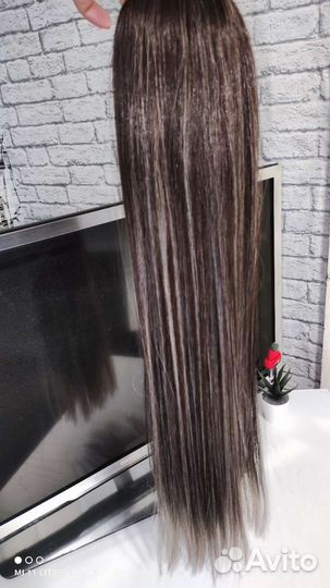 Накладной хвост из биопротеиновых волос 60см