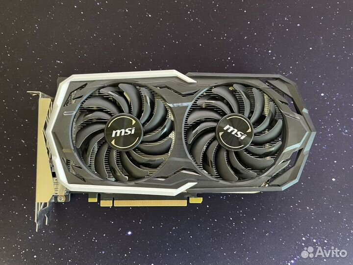 Видеокарта MSI 1660 Ti Armor OC Edition
