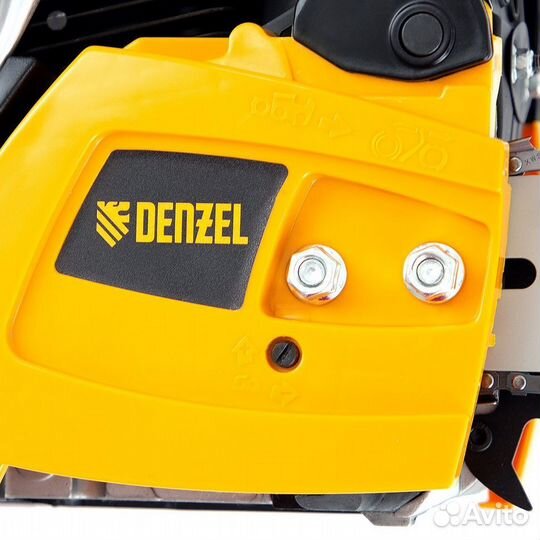 Пила цепная бензиновая Denzel, 3, 3 л.с, бензопила