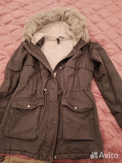 Куртка зимняя женская 44 46 размер бу