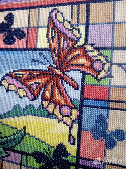 Картина вышивка 